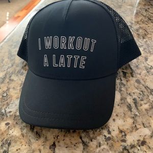 Under Armour Hat I Workout A Latte
